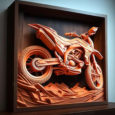 3D модель KTM SX F (STL)